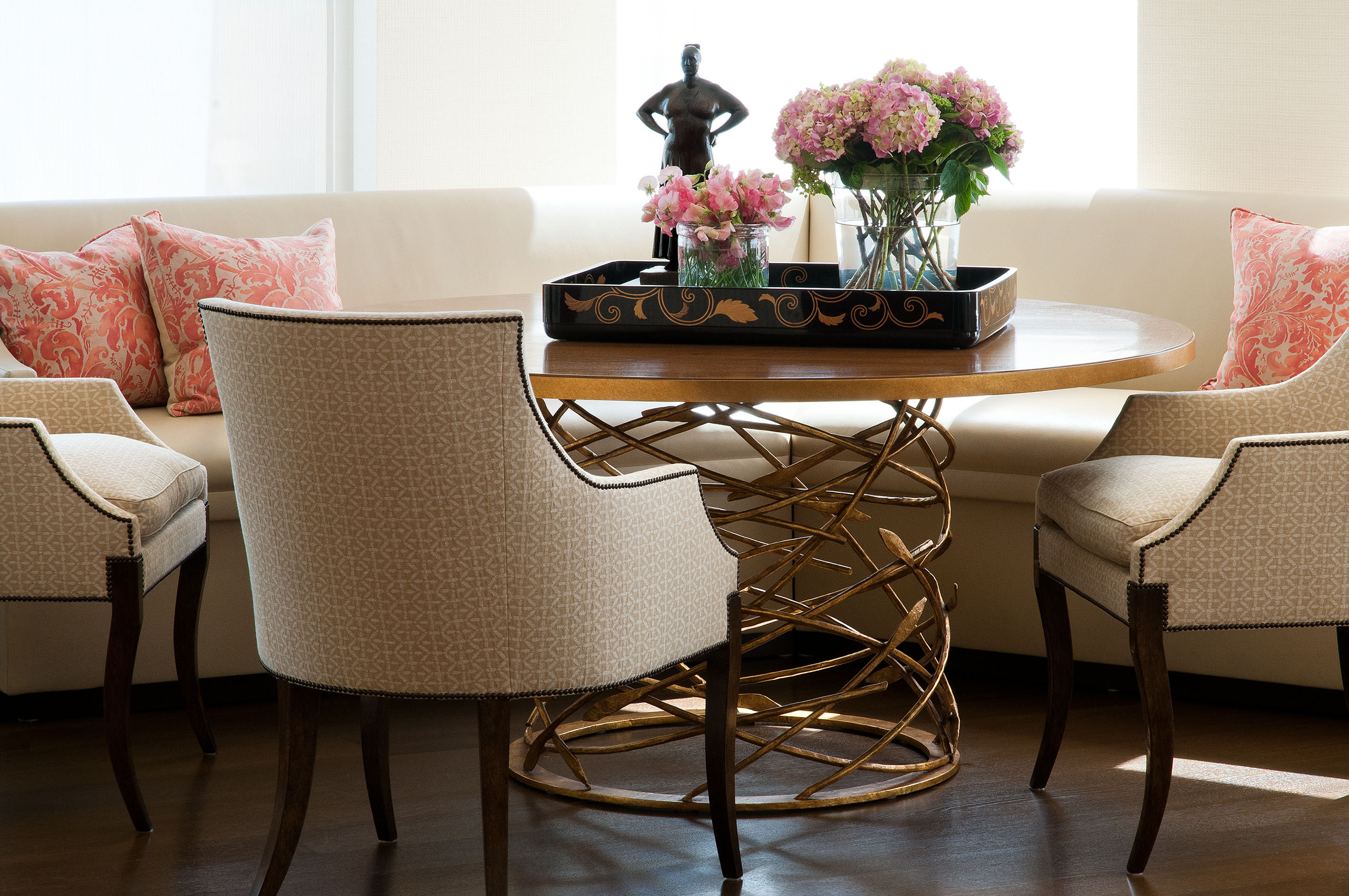San Francisco Residence Dining Room Vignette, Stephan Jones Interiors
