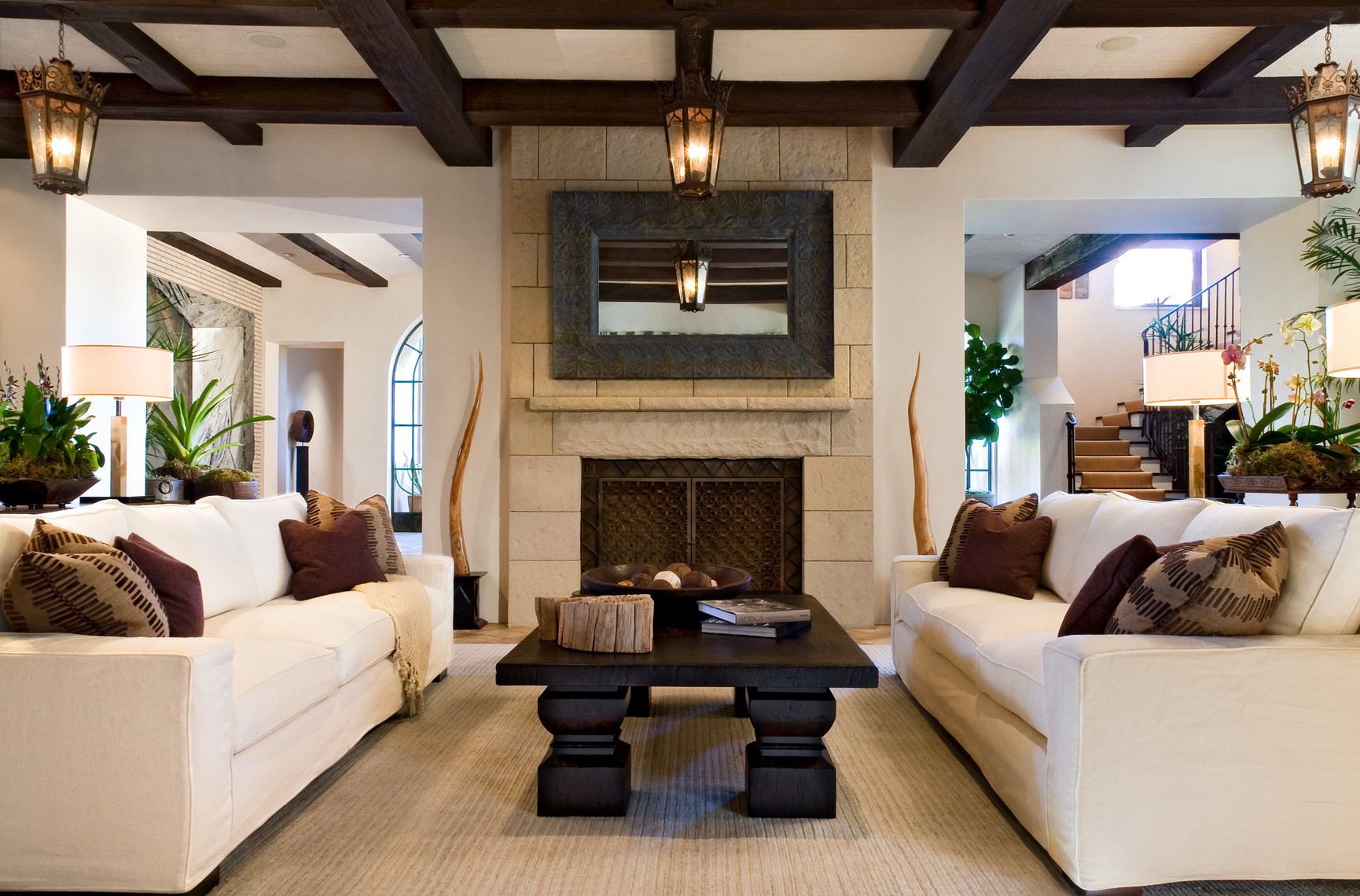 Hoffman Montecito residence living room